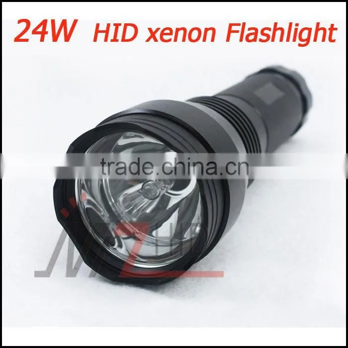 Spotlight 24W HID Flashlight/touch;2200mAh