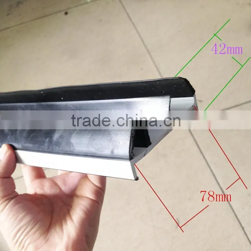 van door plastic stripping