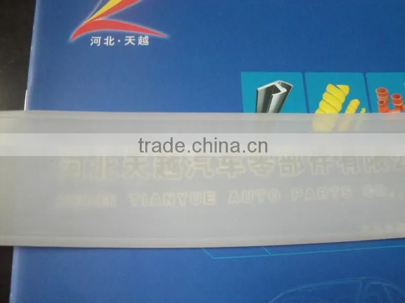 high temperature white silicone rubber foam gasket