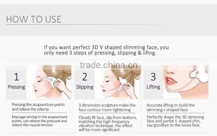 2016 New Product Electric Facial lifting/massaging TCM Bo Jn Therapy Device/Gua sha tool