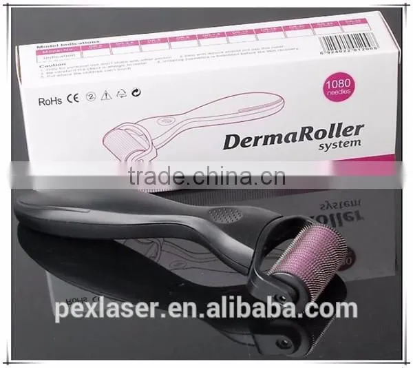 Stainless steel derma roller scar removal and skin whitening roller