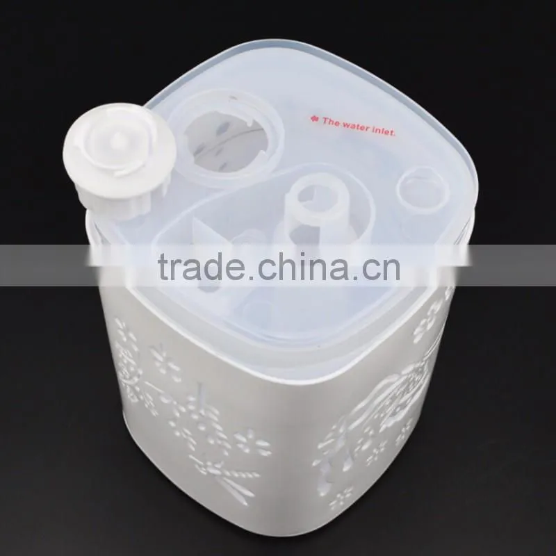 Two Nozzles 1.5L Air Humidifier Portable Ultrasonic humidifier electric aroma diffuser air humidifier nebulizer