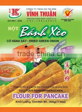 Flour For Pancake ( Dried Green Onion - Coconut Flavour 500g ) ( Dried Green Onion - Coconut Flavour 500g )