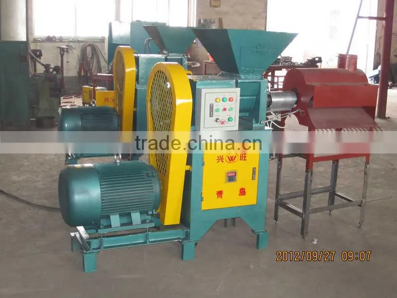 wood briquette press
