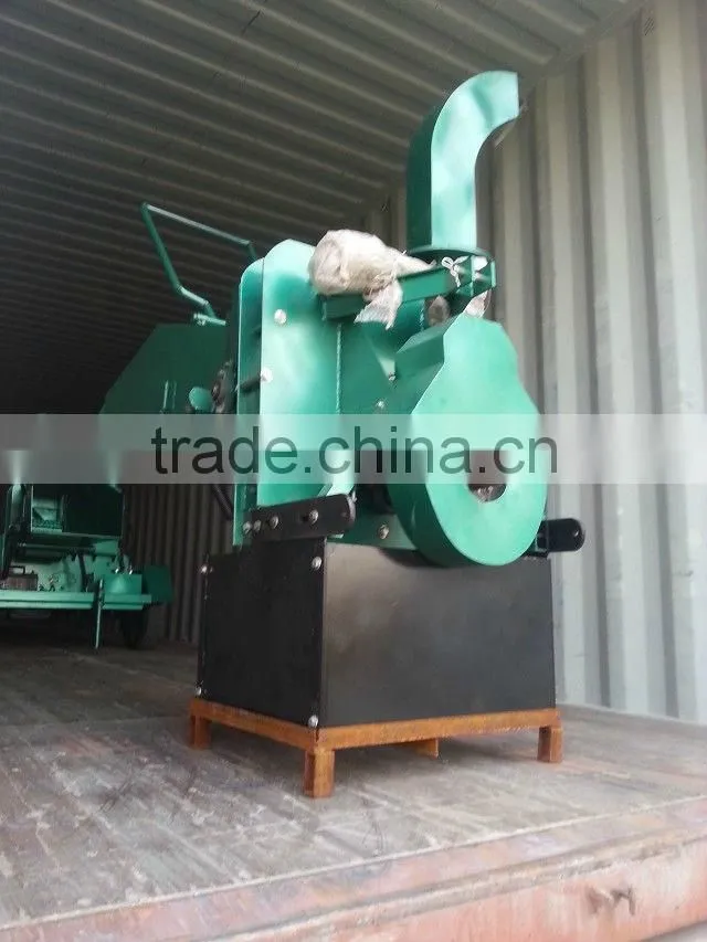 wood crusher with diesel engine Hydraulic feed system