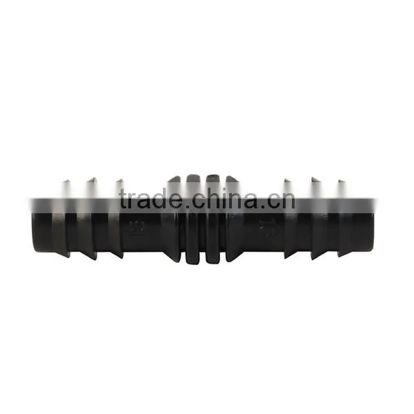 Drip pipe irrigation system OD 16mm PE Pipe Straight Connector