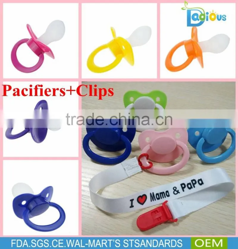 2016 Classic Custom Big Size Silicone Adult Pacifier