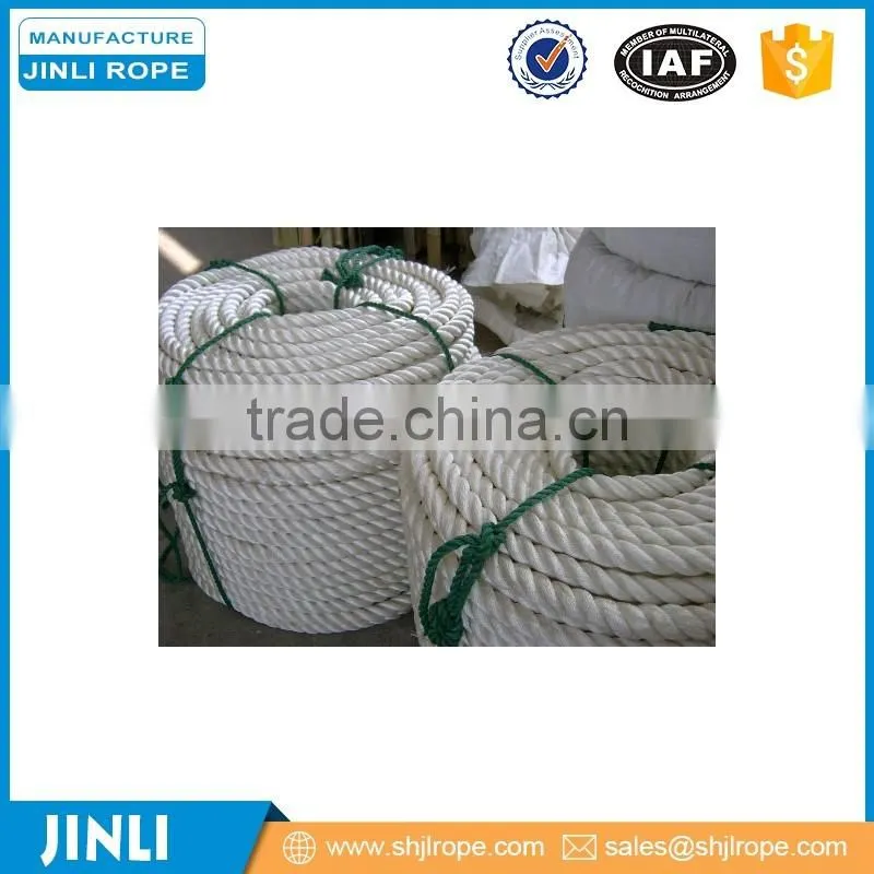 high quality white color nylon rope