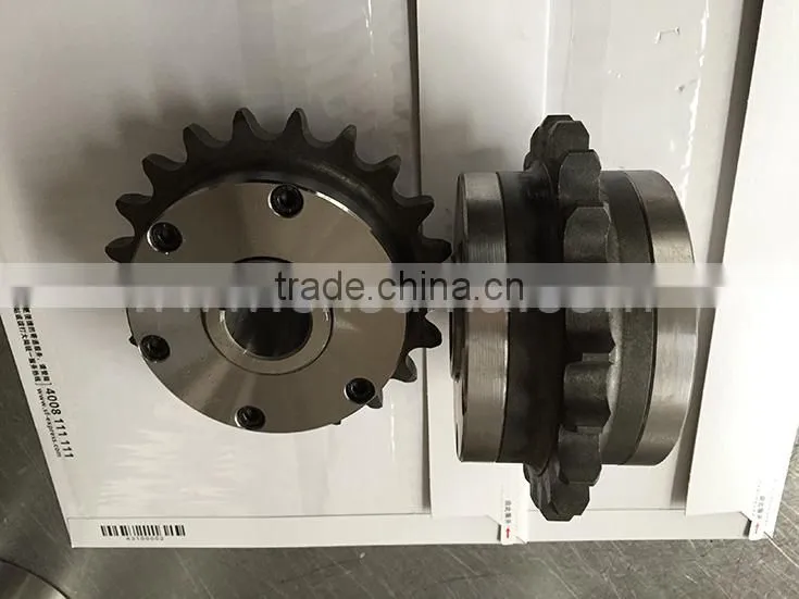 CY1-B one way roller type overrunning clutch bearing with sprocket