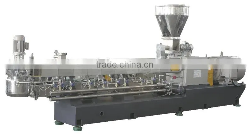 ABS/PLA Profile Twin Screw Extruder Machine With High Output