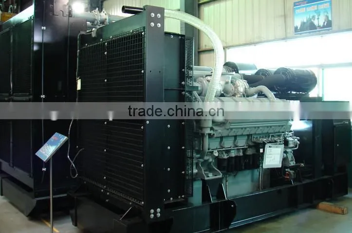 600kw to 1200kw Diesel Engine Open Type Mitsubishi Generator Set