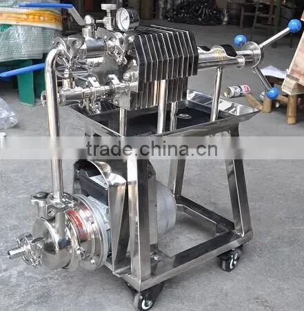 stainless steel liquor filter machine