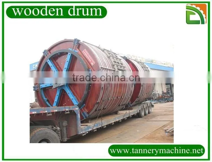 supply Overloading Wooden Drum Soaking/Liming/Tanning