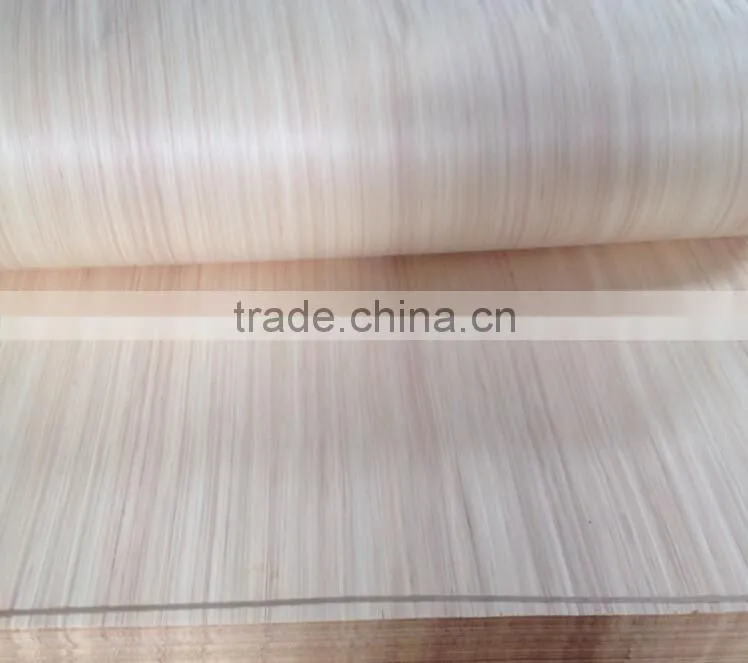 linyi factory 0.3mm Grade a b c white recon veneer for india furniture