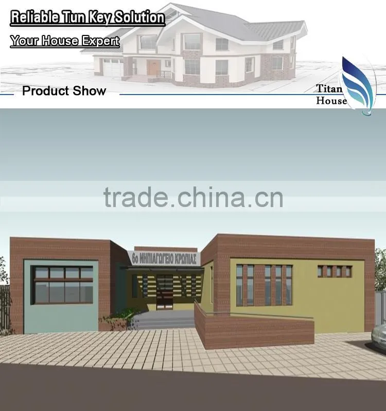 Fast Building LGS Modular School Building Projects in Turnkey