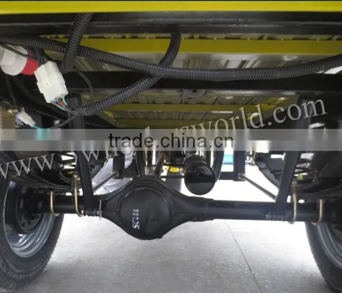 China used cargo bike /three wheel motorcycle for sale/ cargo tricycle with cabin