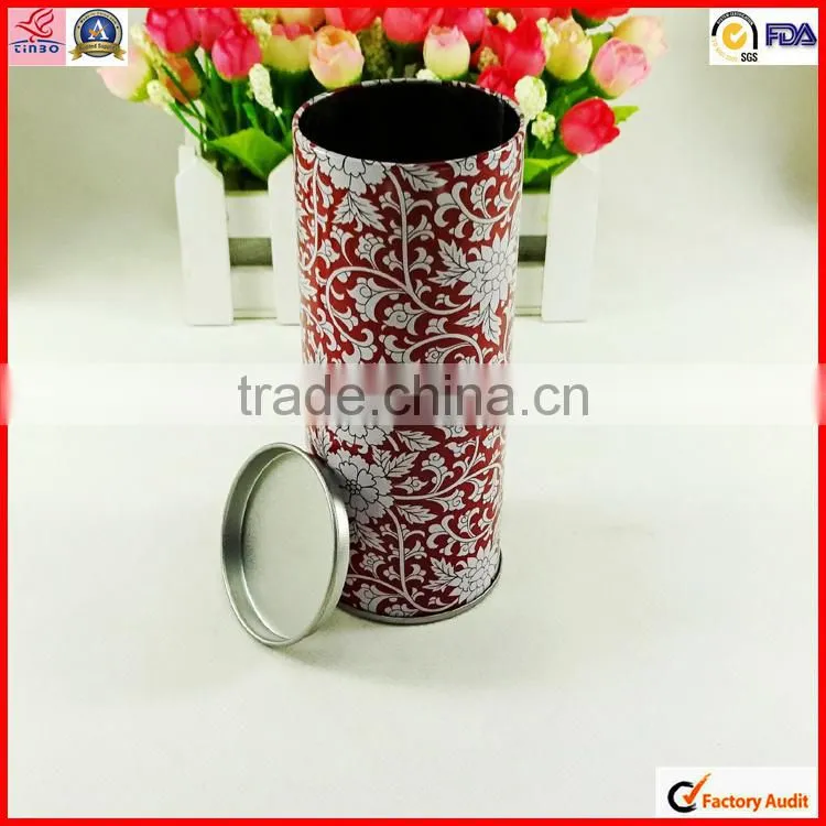 food storage candy gold tin can