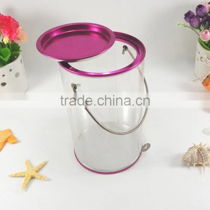 storage clear make up tool large pvc plastic box