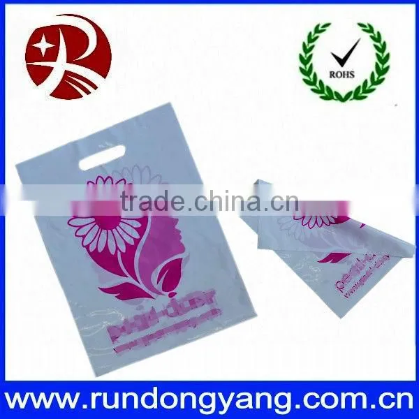 Personalized wholesale plastic shopping bag