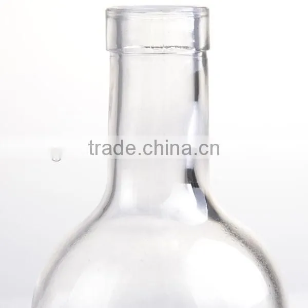 12oz unique round glass whiskey wine ice drinking decanter