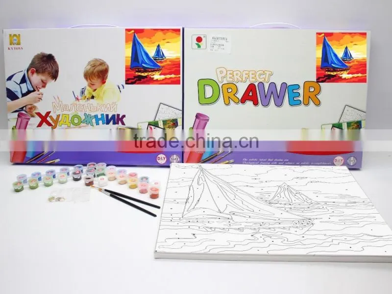 Diy Oil Painting by number Digital oil painting for bedroom
