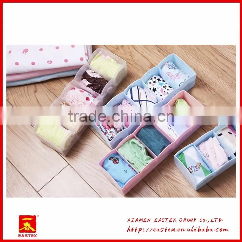 Multipurposed underwear and socks storage box with dividers