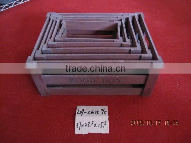antique wood crate for sale,wooden box,wooden storage box