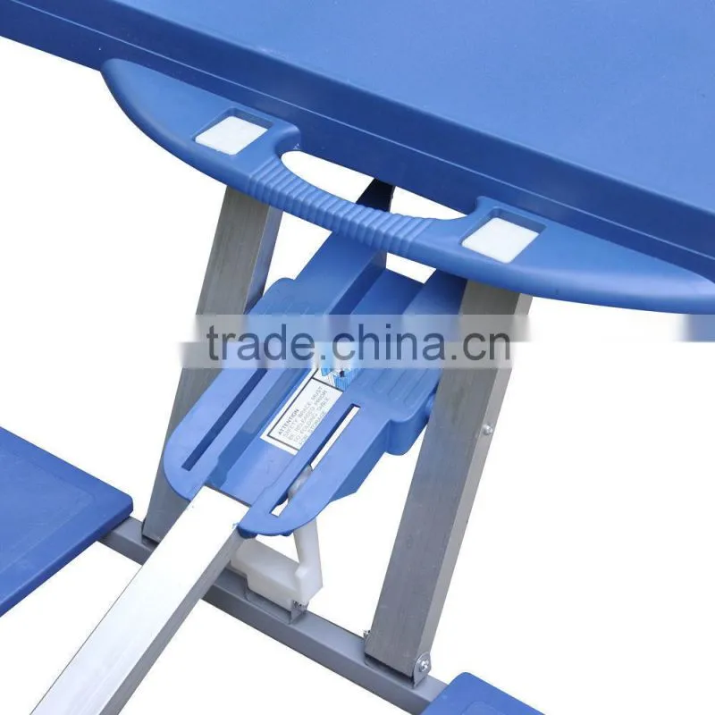SMALL PASTIC FOLDING FOLDABLE CAMPING AND PICNIC TABLE AND CHAIRS SET IN CHINA