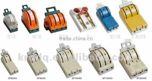 3P 100A porcelain knife switch