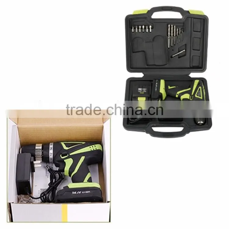 Hot sale double speed 14.4v electric hand drill
