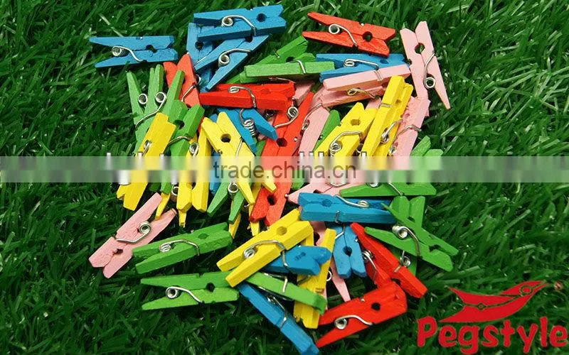 promotinal mini wood peg craft peg