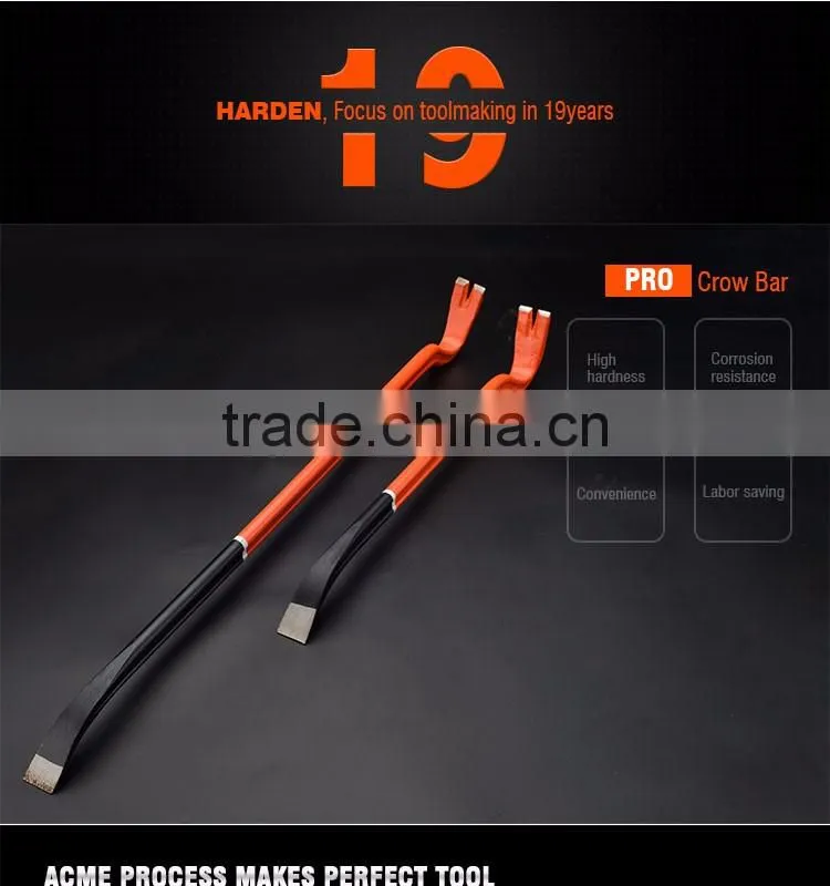 Chrome Vanadium Professional 600mm Crow Bar