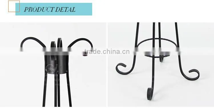 outdoor pot plant stand iron pot holder