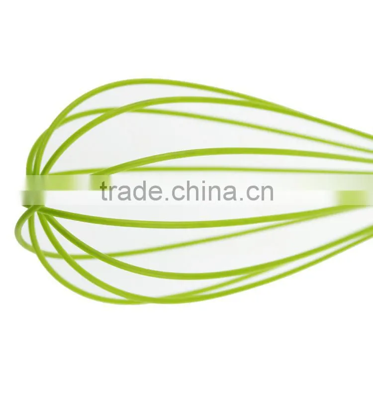 novelty mini silicone coated egg whisk