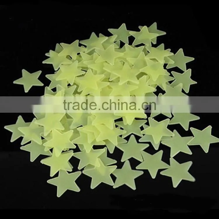 Fashion decorativeDIY wall sticker , Luminous patch fluorescent strips sitting room wall stickers TV setting post