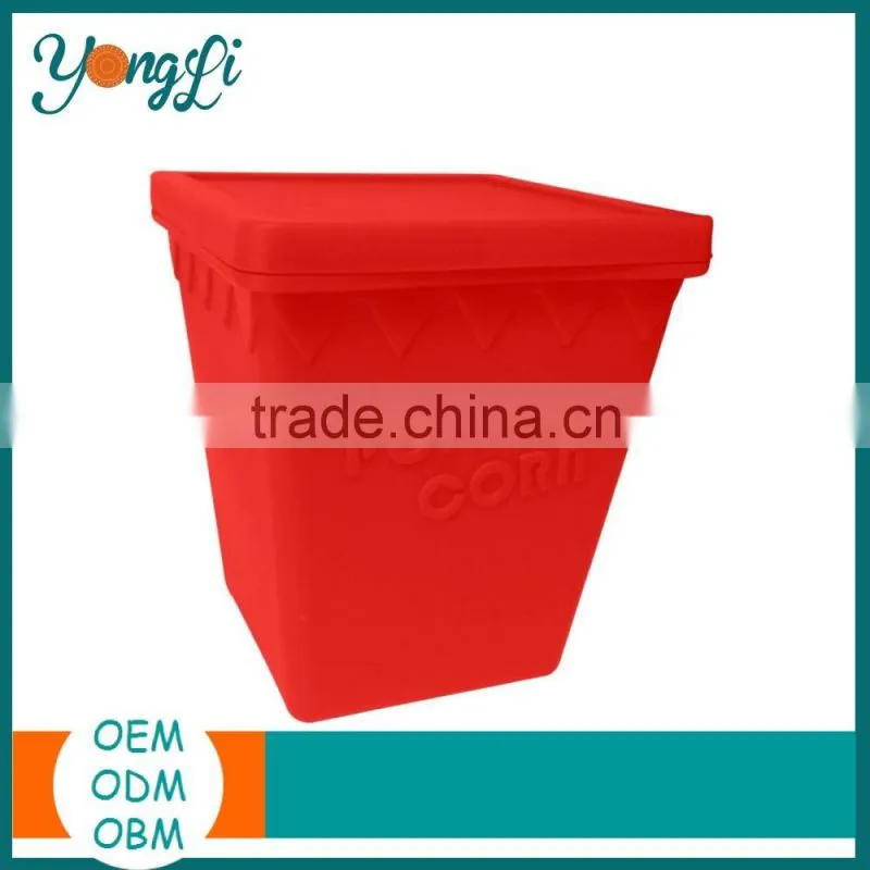 New Products 2016 Heat Resistant Microwave Safe Silicone Pop Corn Maker