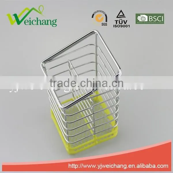 WCJ200-1Hot Sale Stainless Steel Wire Frame Cup and Toothbrush Holder