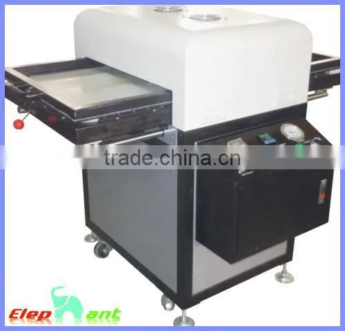 3d sublimation vacuum heat transfer machine with single woking platen