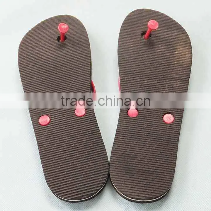 chinese slippers for lady PE slipper stock lots vender 140808G