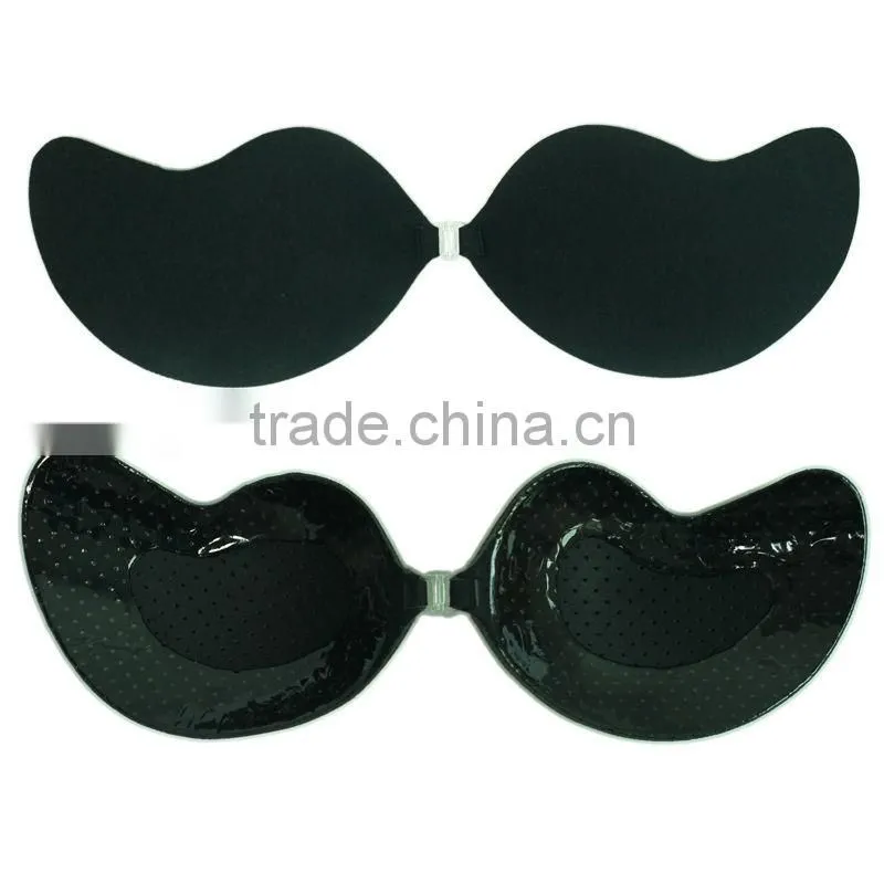 deep-V seamless invisible bra
