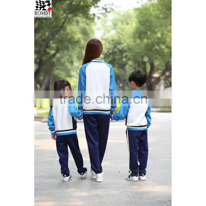 Bulk Wholesale Kids Clothing Set School Uniform Colours Sports Clothing Fabric Asian