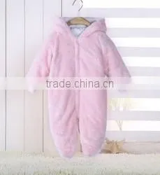 Baby winter climb suit plush animal baby romper