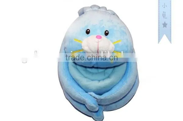 China supplier 3D animal baby blanket