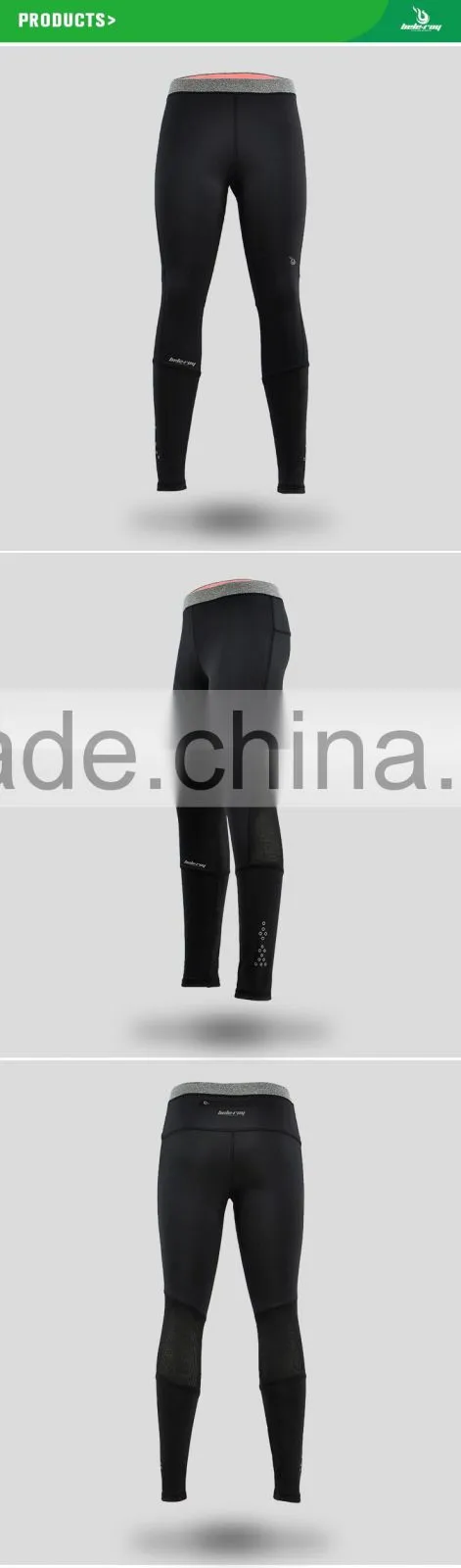 BEROY Fitness Elastane Compression Tights, Dry Fit Leggings