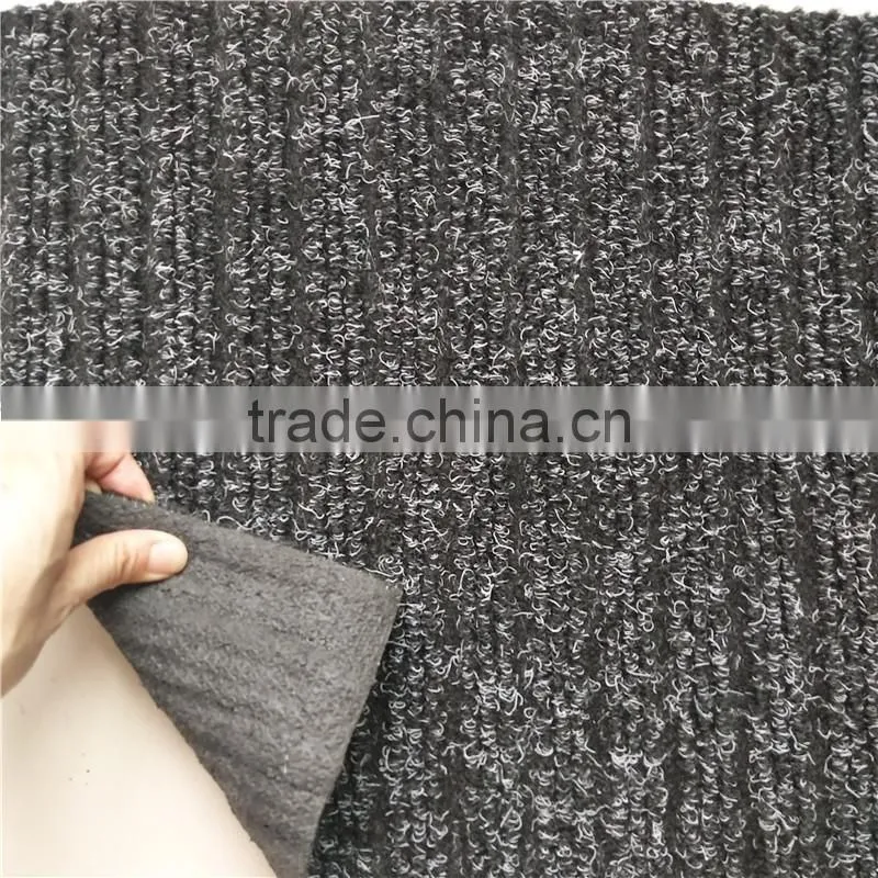 Polyester Golden Carpet Thick 3 Stripe Non woven Latex Backing