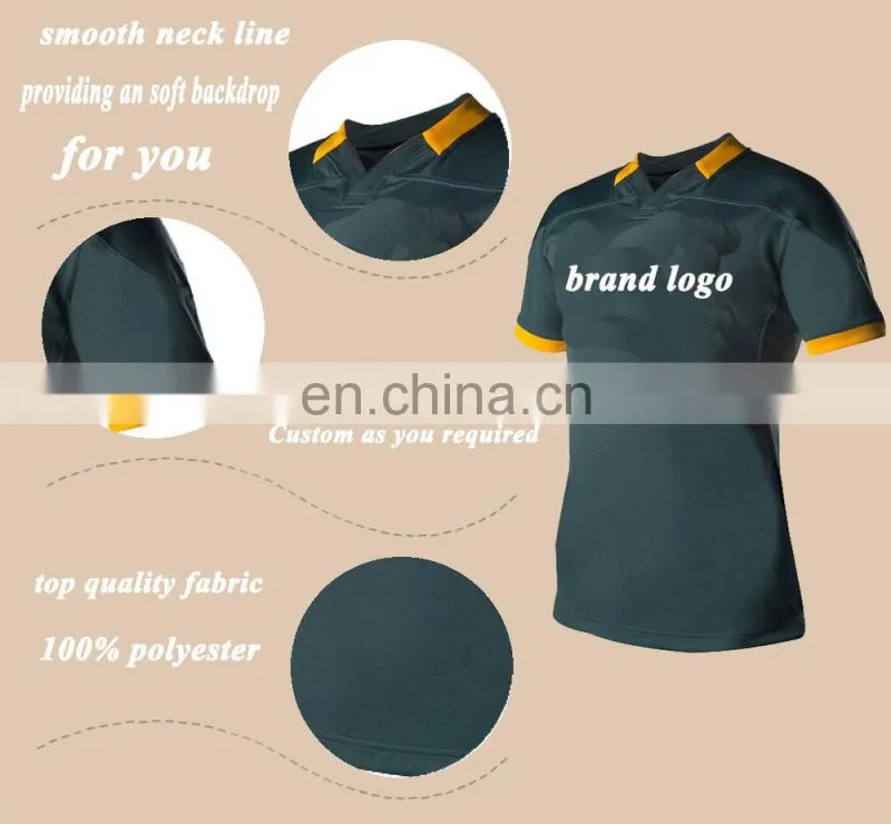Highlight Rugby Jerseys,100%polyester Sublimation Printing Wholesale Rugby Jerseys,New Style Rugby Jerseys