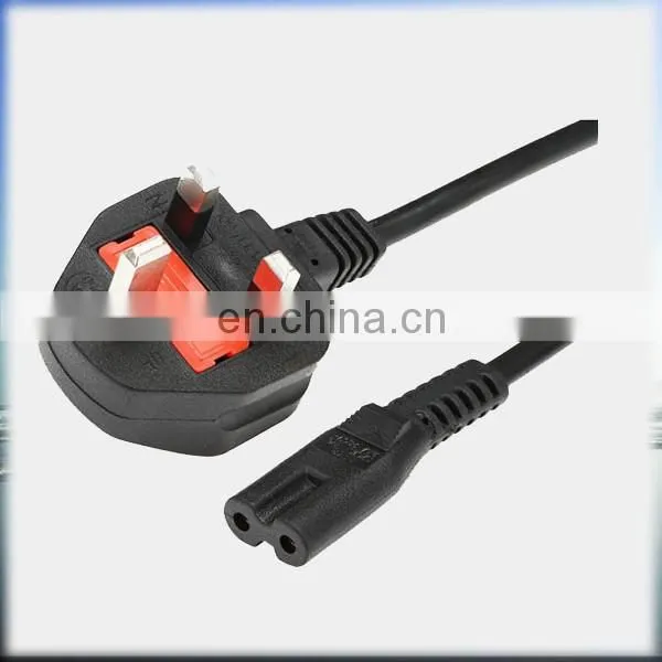 Uk power Cord moulded plug fused 5AMP CABLE SASO