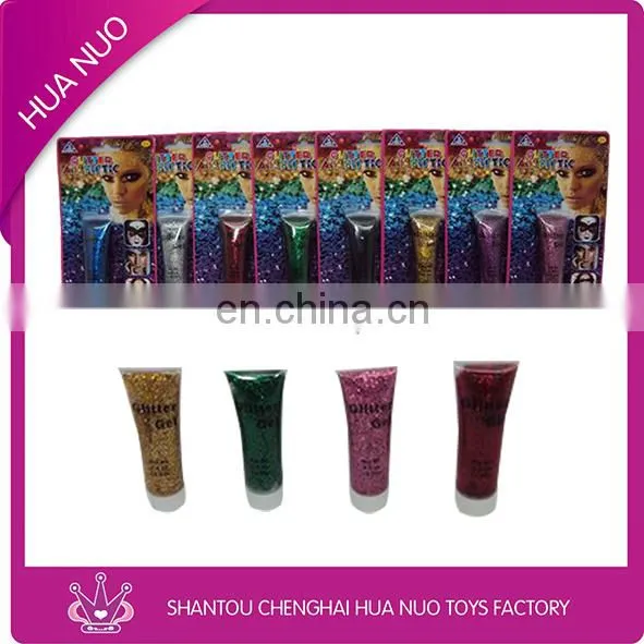 Various kinds of halloween face painting