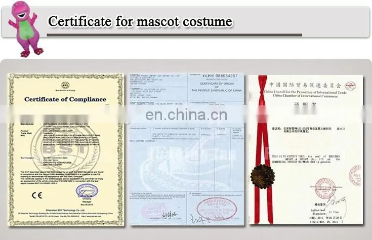 Lovely boy mascot costume,used mascot costumes for sale