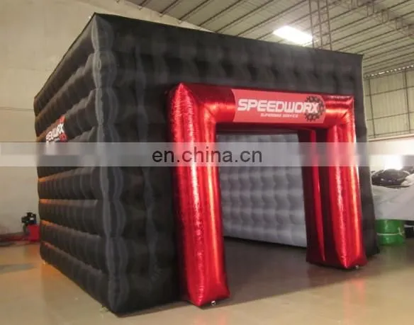 Large outdoor inflatable garage tent